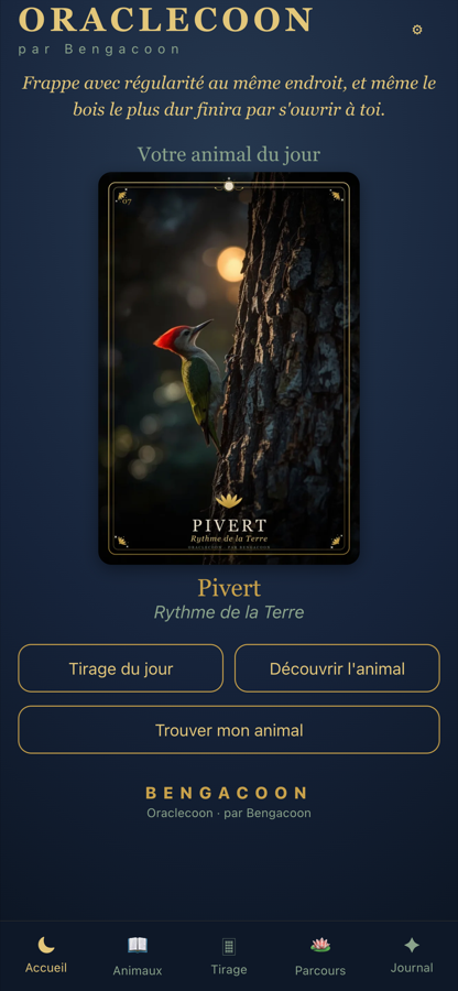 Animal du jour