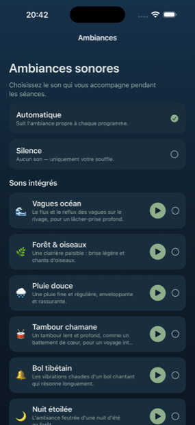 Ambiances